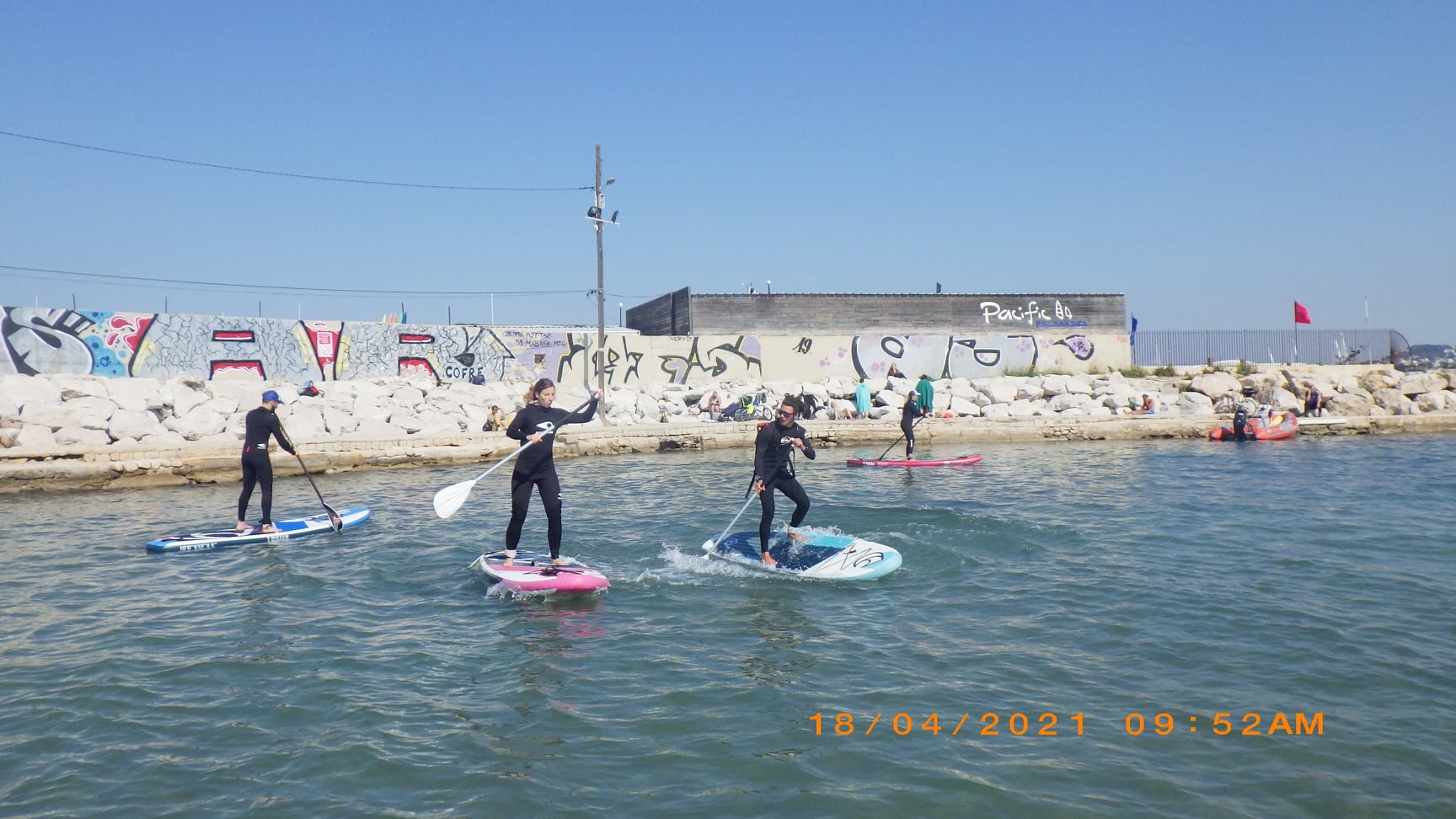 Paddle Time à la base nautique de Marseille - GLISSE POUR TOUS